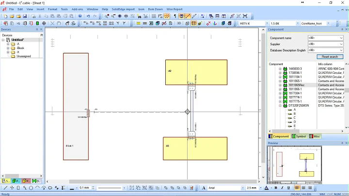 Easy Block diagram creation and modification using Zuken E3.series