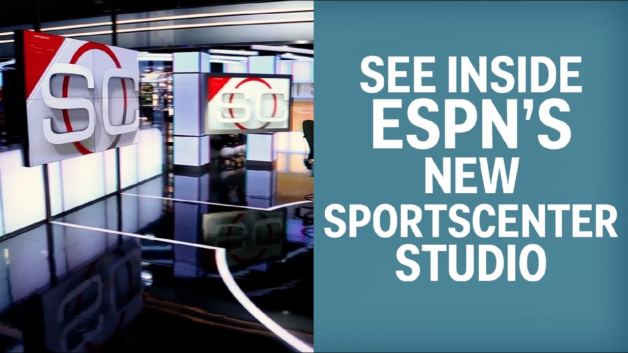 Tour ESPN's New SportsCenter Set YouTube