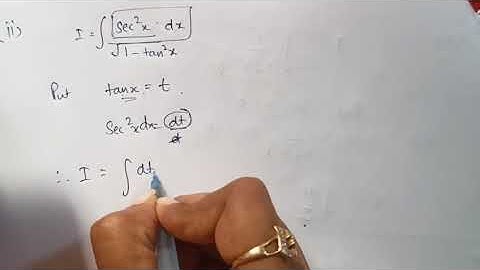 Ex : 9.2 of class 12 math Elements || Integration by substitution || Qus 6-10