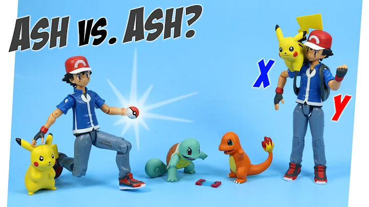 Pokemon Ash and Pikachu Gotta catch 'em all 2015 Tomy Toys