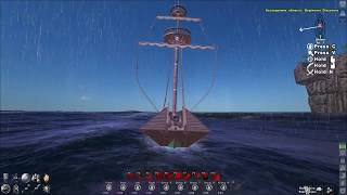 Atlas MMO. Heavy armor sloop build. :D