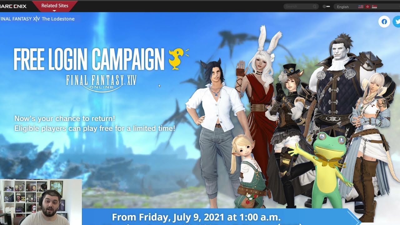 Free Login For FFXIV Until August 23rd YouTube
