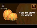 How to Draw a Pumpkin in Adobe illustrator