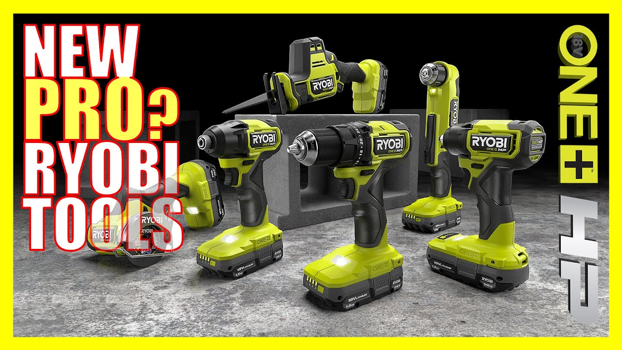 delvist vare Strømcelle NEW RYOBI HP Tools [PRO COMPACT] - YouTube