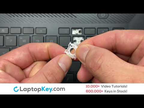 Replace Keyboard Key Asus ROG Zephyrus GA502  Fix Laptop Installation Repair GA502DU 13NR0213AP0201