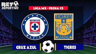 CRUZ AZUL 1 - 1 TIGRES | MARCADOR FINAL  LIGA MX - FECHA 13 | 16/10/2021