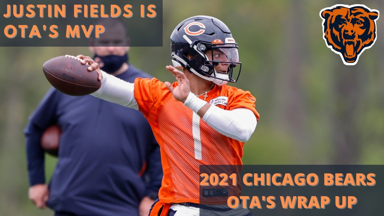 JUSTIN FIELDS IS OTA'S MVP. CHICAGO BEARS OTA'S RECAP YouTube