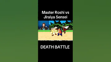 Master Roshi Vs Jiraiya Sensei Deathbattle Dbz Naruto 