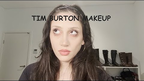 how to look like a Tim Burton character // bxcciee