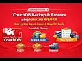 CouchDB Backup & Restore in Fauxton WEB UI | Step-by-Step Export, Import & Snapshot #couchdb #backup