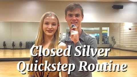 Basic Quickstep | Closed Silver Routine with Figure Names & Timing by Roma & Marta