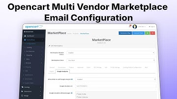 Opencart Multi Vendor Marketplace Email Configuration