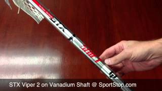 STX Viper 2 Complete Stick on Vanadium Shaft - sale at SportStop.com