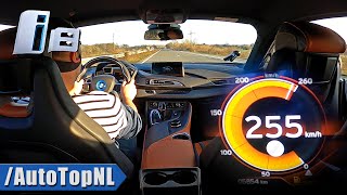 BMW i8 | LAUNCH CONTROL to TOP SPEED on AUTOBAHN by AutoTopNL