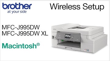 Connect MFCJ995DW to a wireless computer - Macintosh