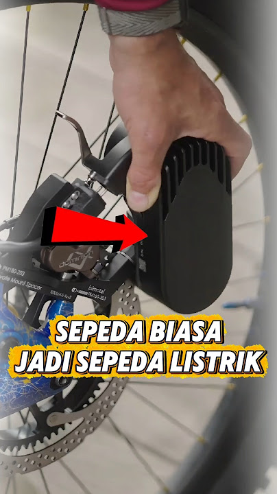 The Mini Engine That Turns Your Bike Electric in an Instant❓️