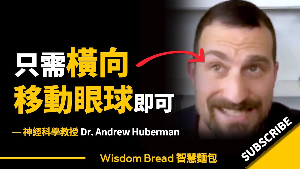 如何走出過去的陰影？ ► 只需橫向移動眼球即可…- Dr. Andrew Huberman 安德魯．休伯曼博士 （中英字幕）