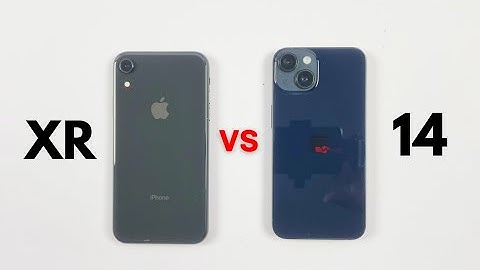 iPhone Xr Vs iPhone 14 Speed Test & Camera Comparison