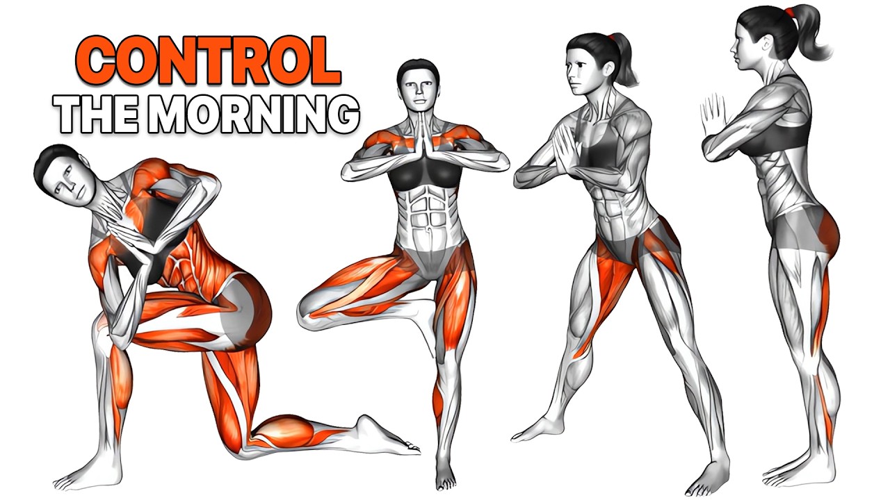 Утренняя йога-практика для выравнивания всего тела, улучшения подвижности и осанки.