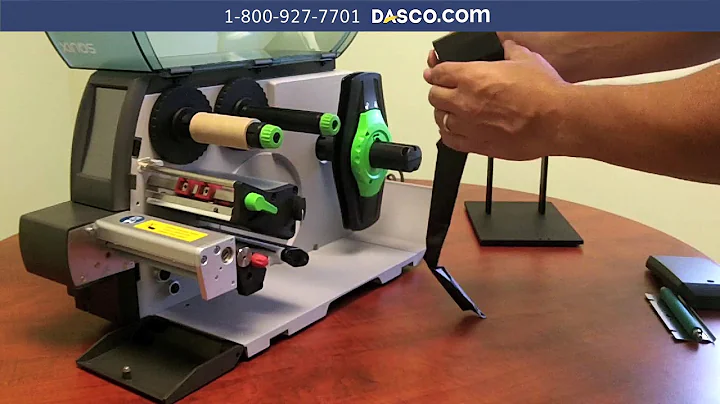 Cab SQUIX M shrink sleeve printer set-up demonstration