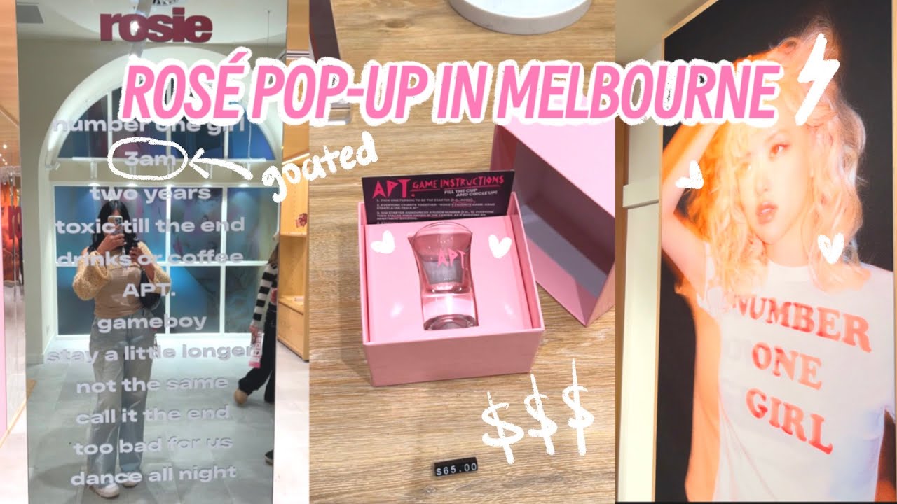 The Rosé pop up was... disappointing?..