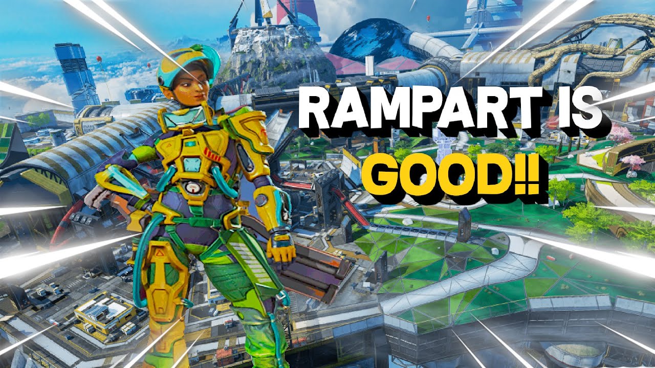 Rampart Main DESTROYS Lobby in Apex Legends!! Rampart Gameplay - YouTube