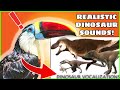 Toucan Reacts to Scientifically Accurate Dinosaur sounds!