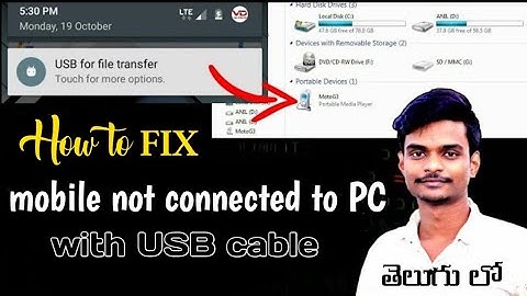 how to fix Mobile Not Connecting to PC using cable / USB device descriptor request failed 2024