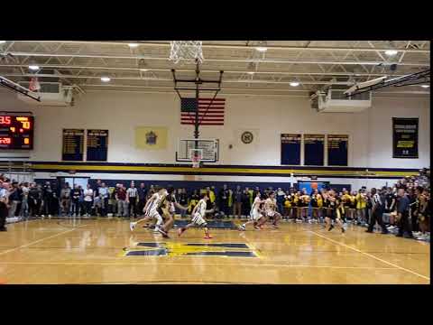 South Brunswick High School boys basketball: Yathmin Vemula GW LAYUP for CJ, Group 4 Championship