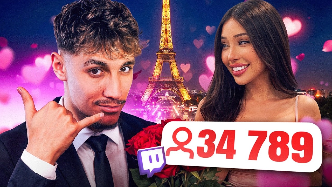JE DRAGUE À PARIS POUR LA SAINT VALENTIN 💖 (Live IRL)