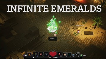 Infinite Emerald Glitch Minecraft Dungeons *Not Clickbait*