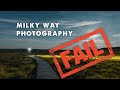 How NOT to photograph THE MILKY WAY | Exploring the Belgian High Fens