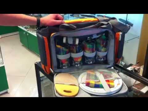 Набор для пикника Beer Master на 4 персоны с термоотделением (PL-002)