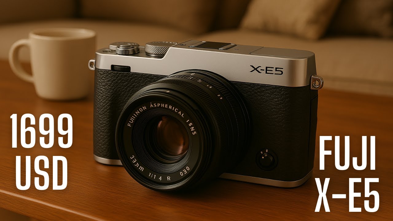 New Fujifilm x-e5: worth the $1699 investment? - YouTube