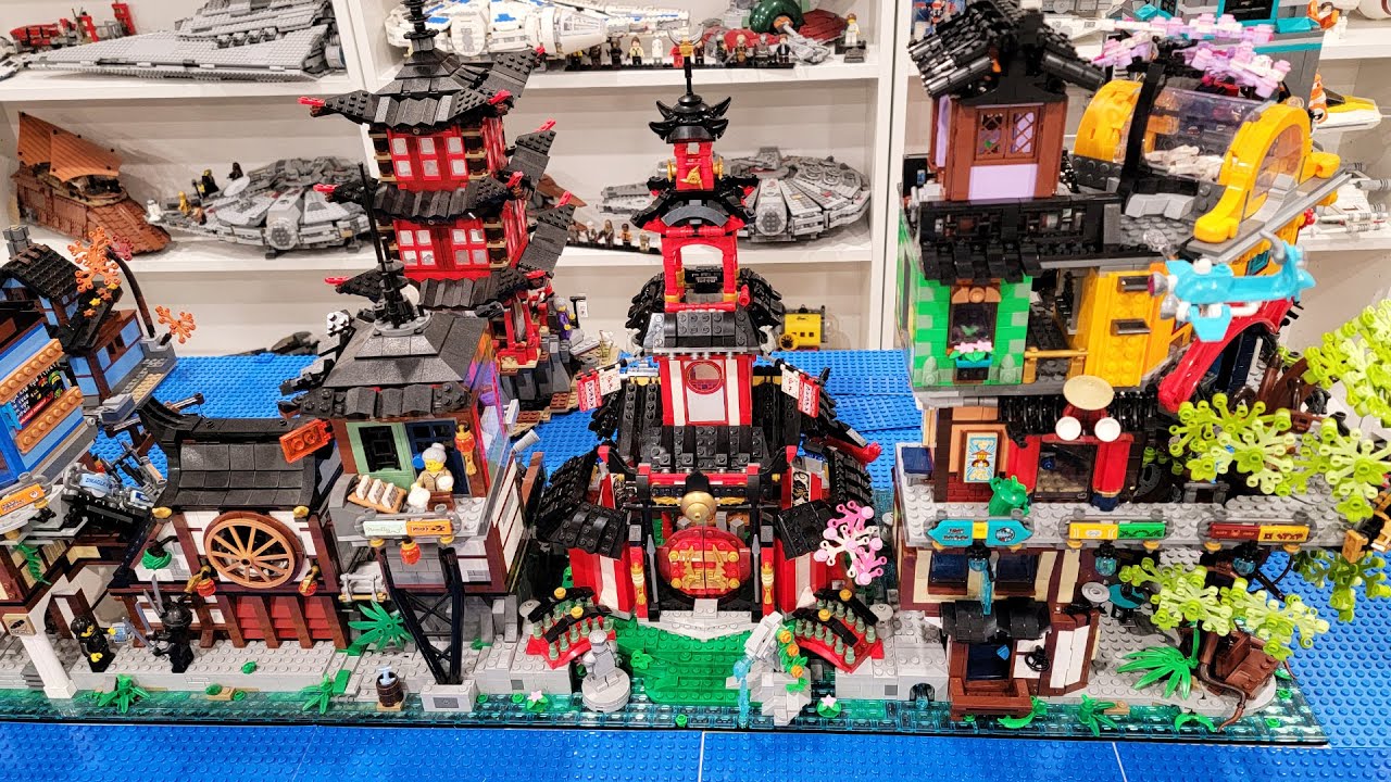 Custom LEGO Ninjago City Temple MOC - YouTube