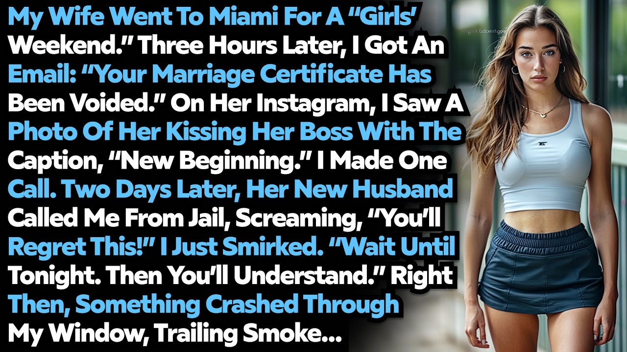 Cheating Wife Went to Miami for a Girls' Trip — An Hour Later She Texted, “I Married My Lover, Bye”