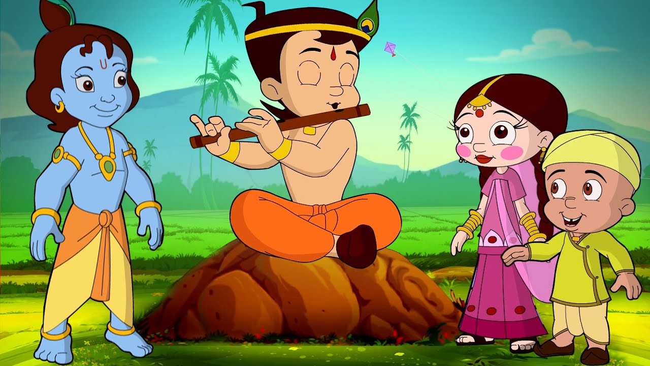 Chhota Bheem - Dholakpur mein Janmashtami Utsav | Cartoons for Kids |  Krishna Janmashtami Special - YouTube