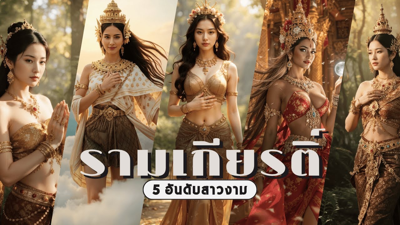 5 อันดับหญิงงามรามเกียรติ์ : ตามบทบรรยายบวกความคิดเห็นส่วนตัว