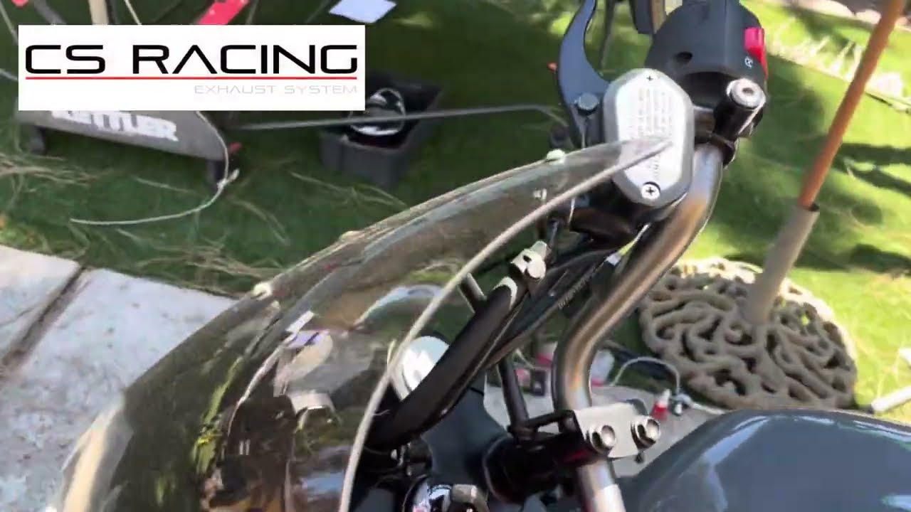 CS Racing Exhaust install on the Kawasaki Eliminator