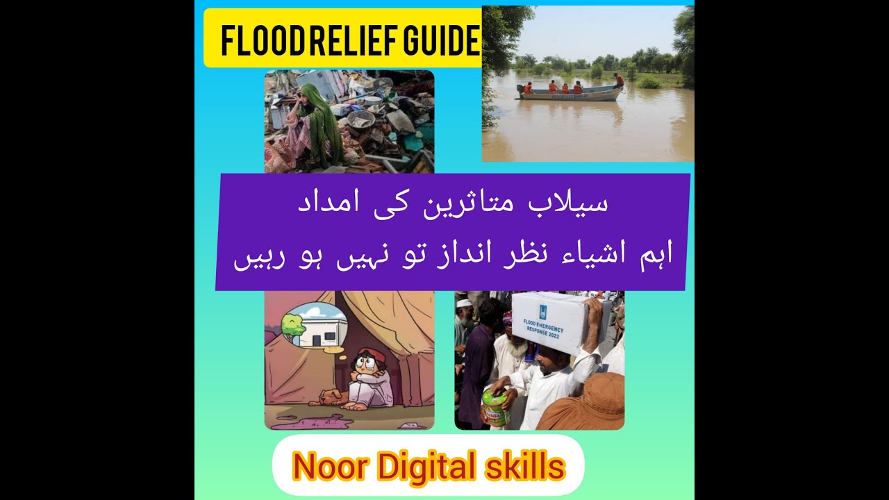 How to help the flood 2022 victims? food required for flood effectives ...