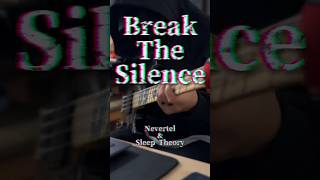 Nevertel x Sleep Theory #베이스 #베이스커버 #basscover #shorts "Break The Silence"