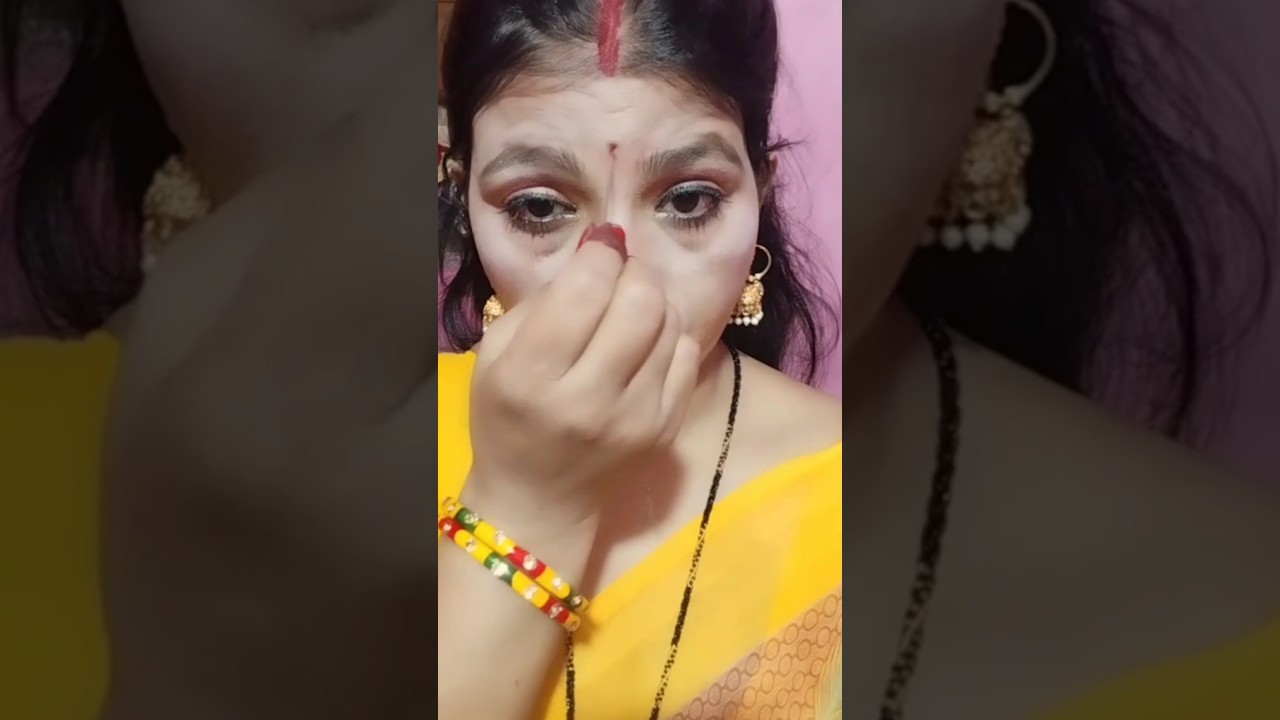 Safety pin bindi hack😭 