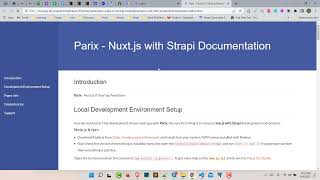 Parix Vuejs with Strapi - Local Installation