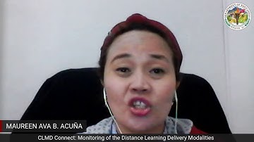 Monitoring of the Distance Learning Delivery Modalities - August 19, 2020 (PM)