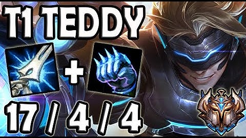 T1 Teddy Ezreal ADC vs Kaisa - Lol Korea Ranked ✔️