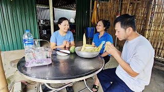 Mr Huongs Health Has Improved So Both Of Them Are Very Happy