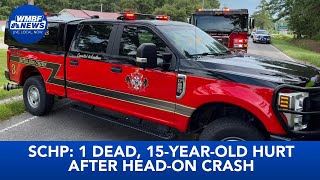 SCHP: 1 dead, 15-year-old hurt after head-on crash near Conway