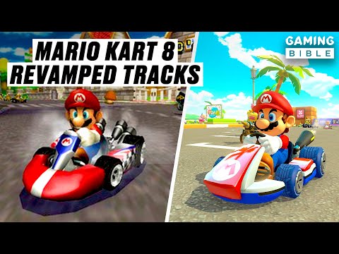 Mario Kart 8 Deluxe DLC - Tracks Comparison - Old Gen vs. New Gen