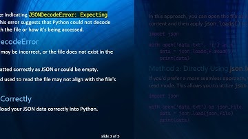 Loading JSON Files into DataFrames in Python: How to Avoid JSONDecodeError