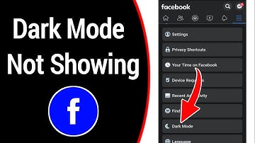Fix Facebook Dark Mode Option Not Showing | Facebook dark mode not showing up